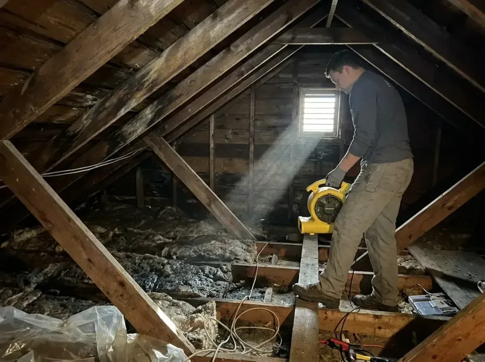attic-water-damage-drying-proc-007 — frequently asked questions, Emergency Water Extraction & 24/7 Flood Response in Salaman…